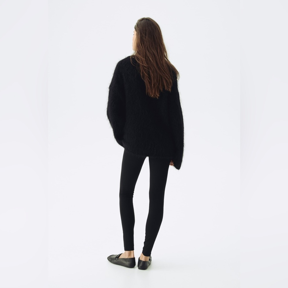 H&M MAMA Jersey Leggings Black - Picture 3 of 14